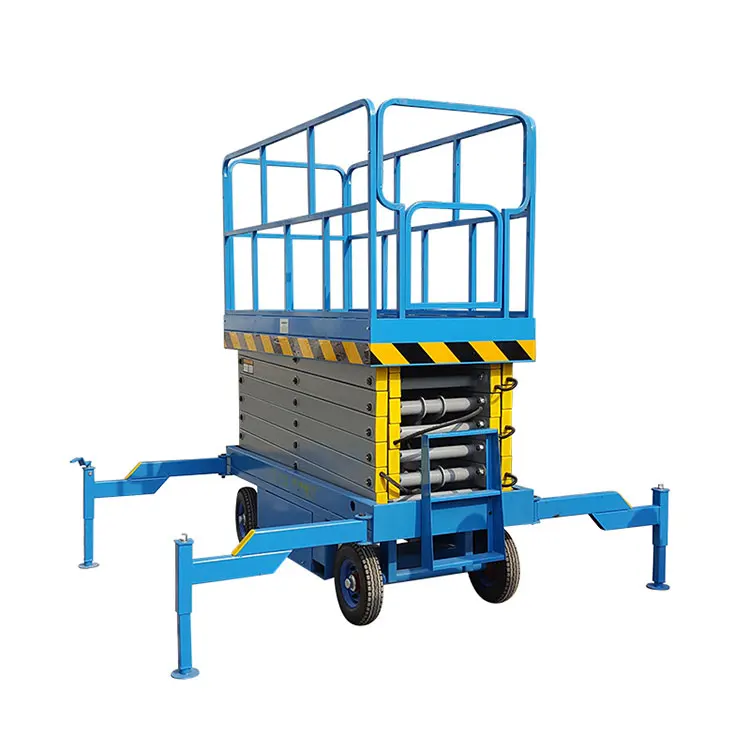 Great Price Genie Personnel Cargo Goods Telescopic Aluminum Alloy Lift Platform