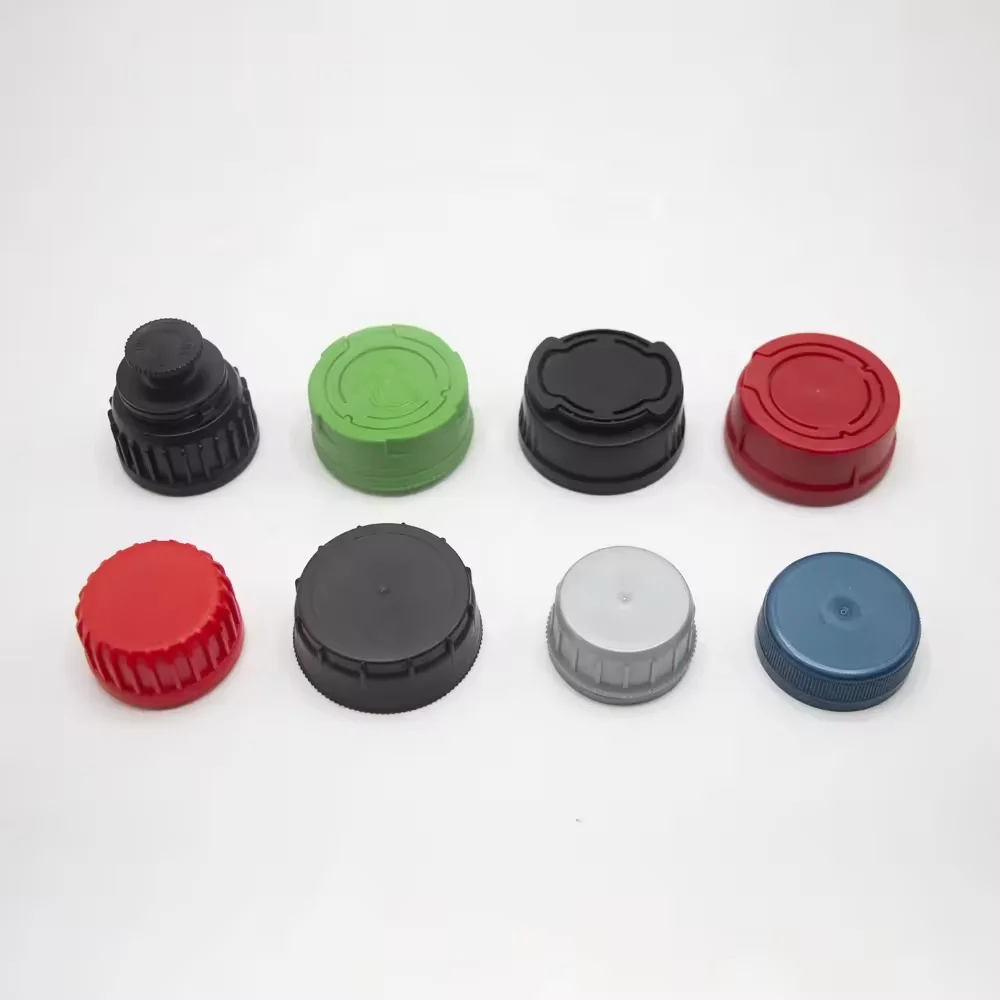 Factory oil plastic bottle cap/lube oil bottle cap 1L 4L