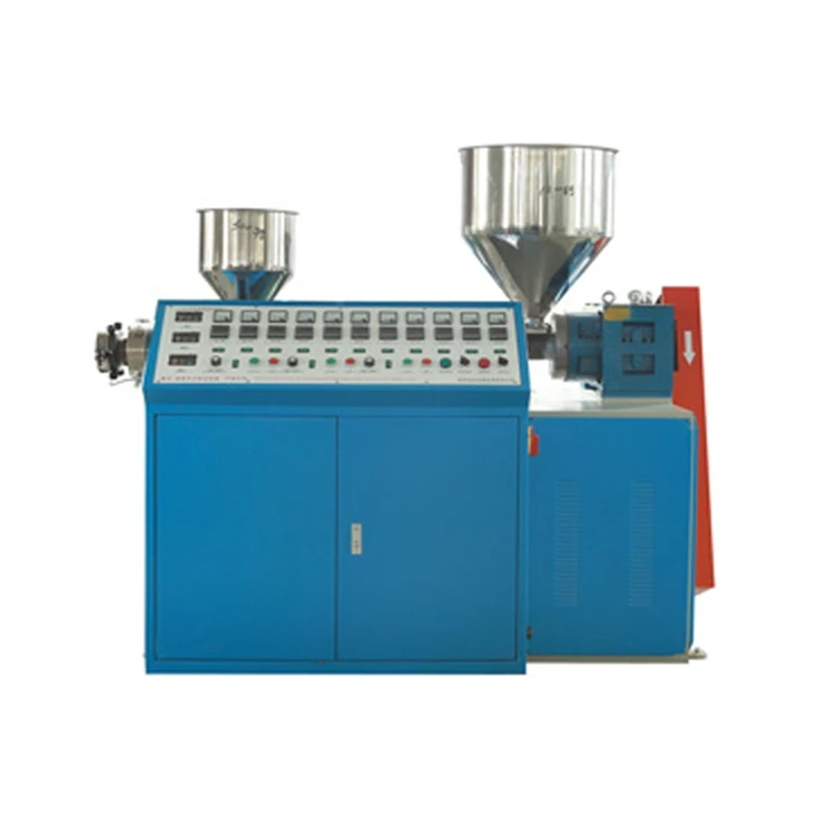 Professional service two colors pp drinking straw extrusion making machine