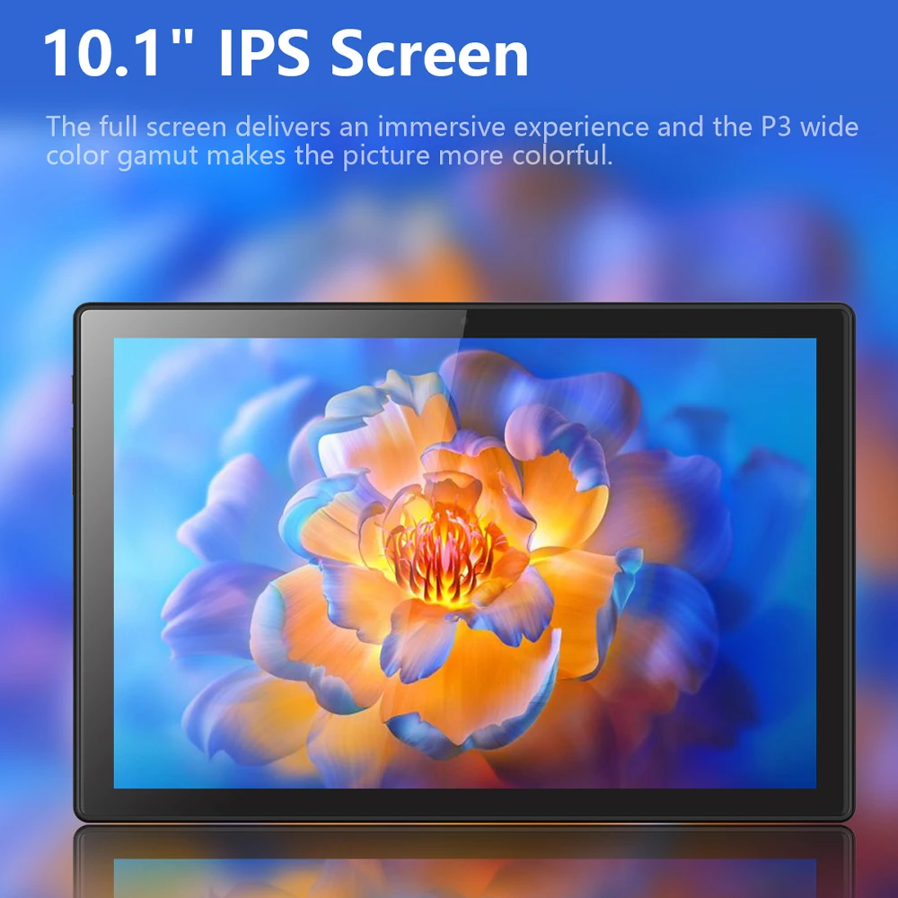 CRELANDER 10 1 дюймов планшетный ПК 1280*800 IPS ЖК-экран 6 + 128 ГБ 4G LTE двойной Wi-Fi Android со стендами 2 в