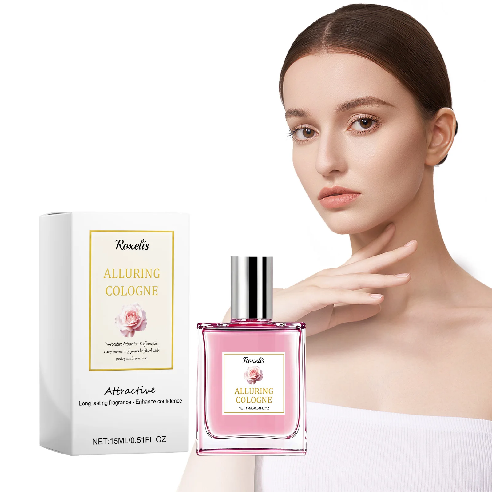 Pheromone perfume Rose Fresh and Elegant perfume Date Atmosphere Charm Lasting Fragrance Lady perfume