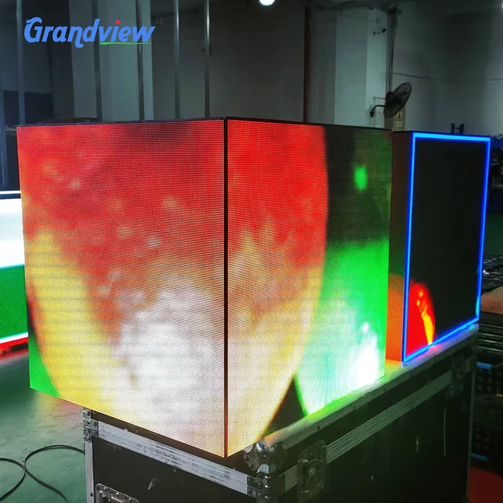 full color Outdoor Led Magic Cube Display Indoor And Outdoor Led Cubic Screen Commercial Advertising Led Cube Display Screen