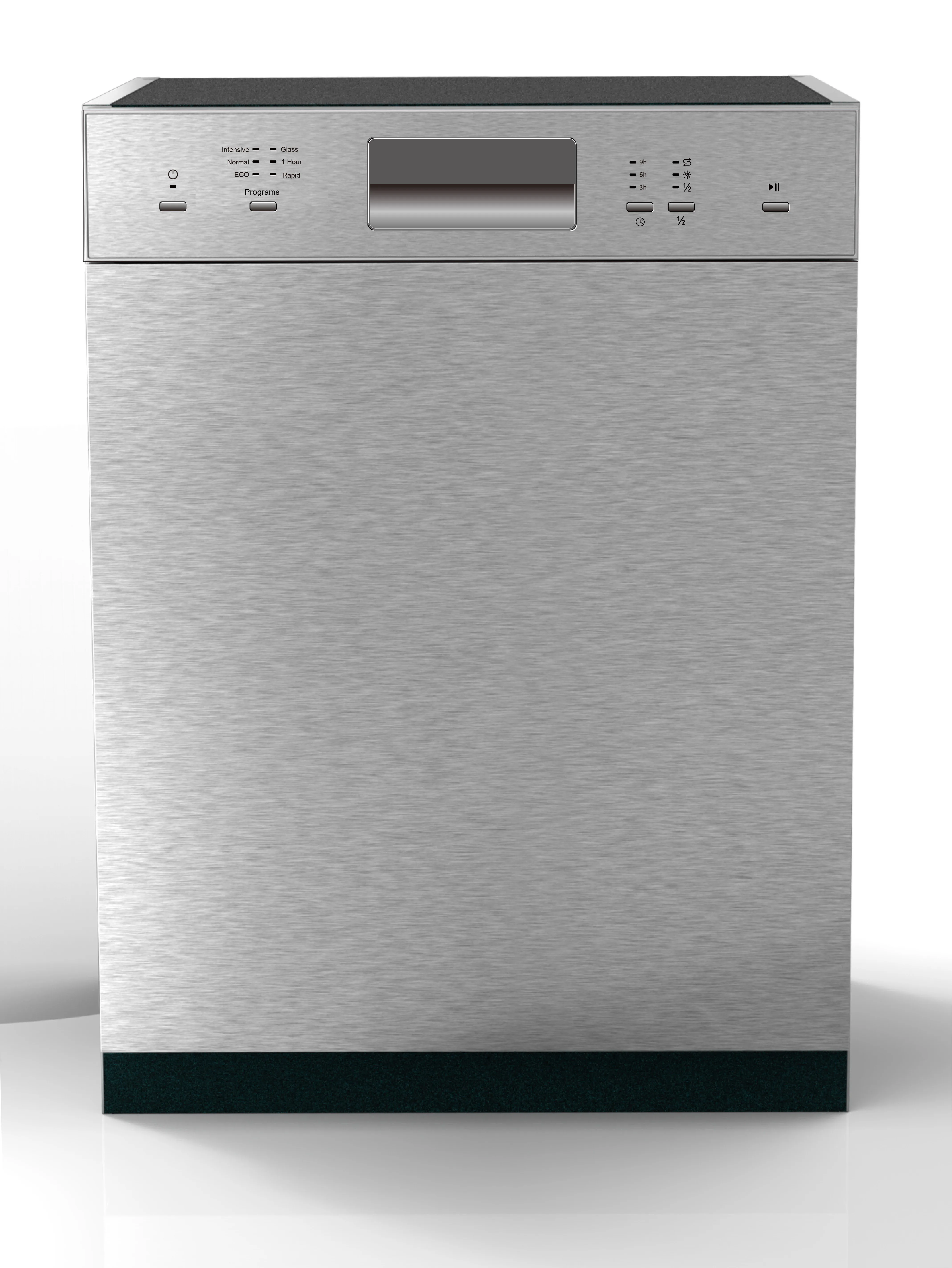 60cm Semi Integrated Touch Control Dishwasher Machine With LED Display