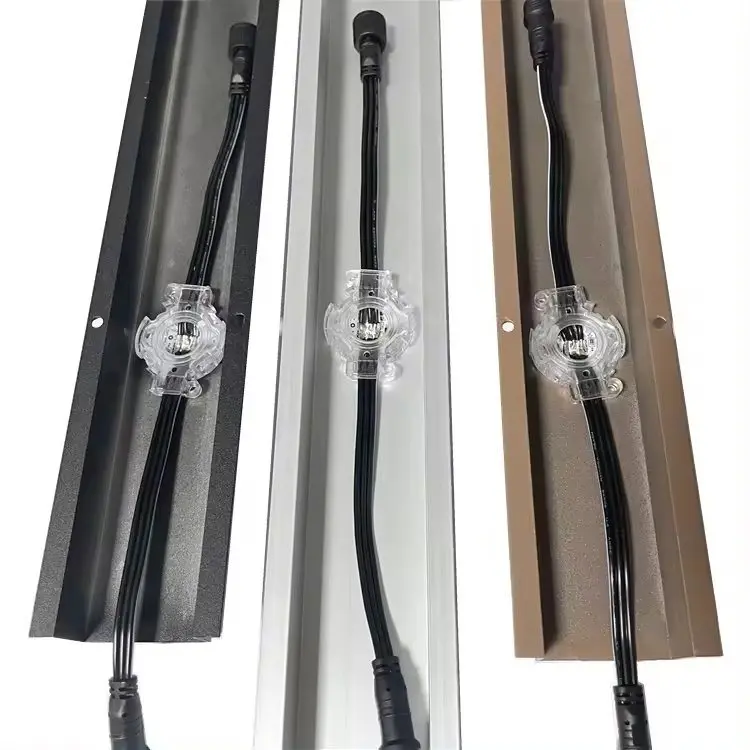 30mm Ucs2904 outdoor waterproof  led pixel dmx stage lighting Led strip point light led point string light