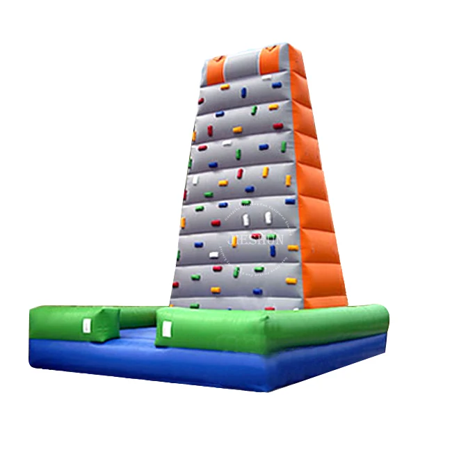 High Quality Hop Jump Climb Inflatable Big Climbing Wall Sport Game Inflatable Climbing Game for Sale Customized Air Blower GZFE