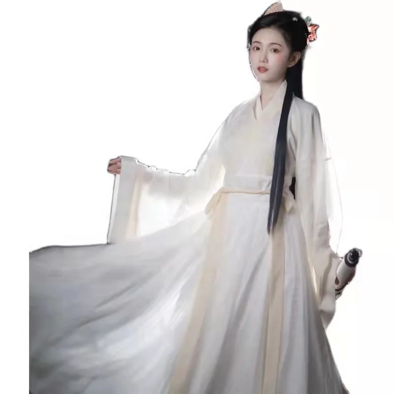 Традиционный китайский костюм ханьфу, костюм старинного ТВ-сериала, художественная фотография, сценическое шоу, Сказочная одежда