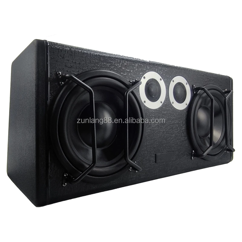 Car subwoofers box Strong Bass 10 inch Subwoofer speaker RMS 200W Dual Car Active Subwoofer