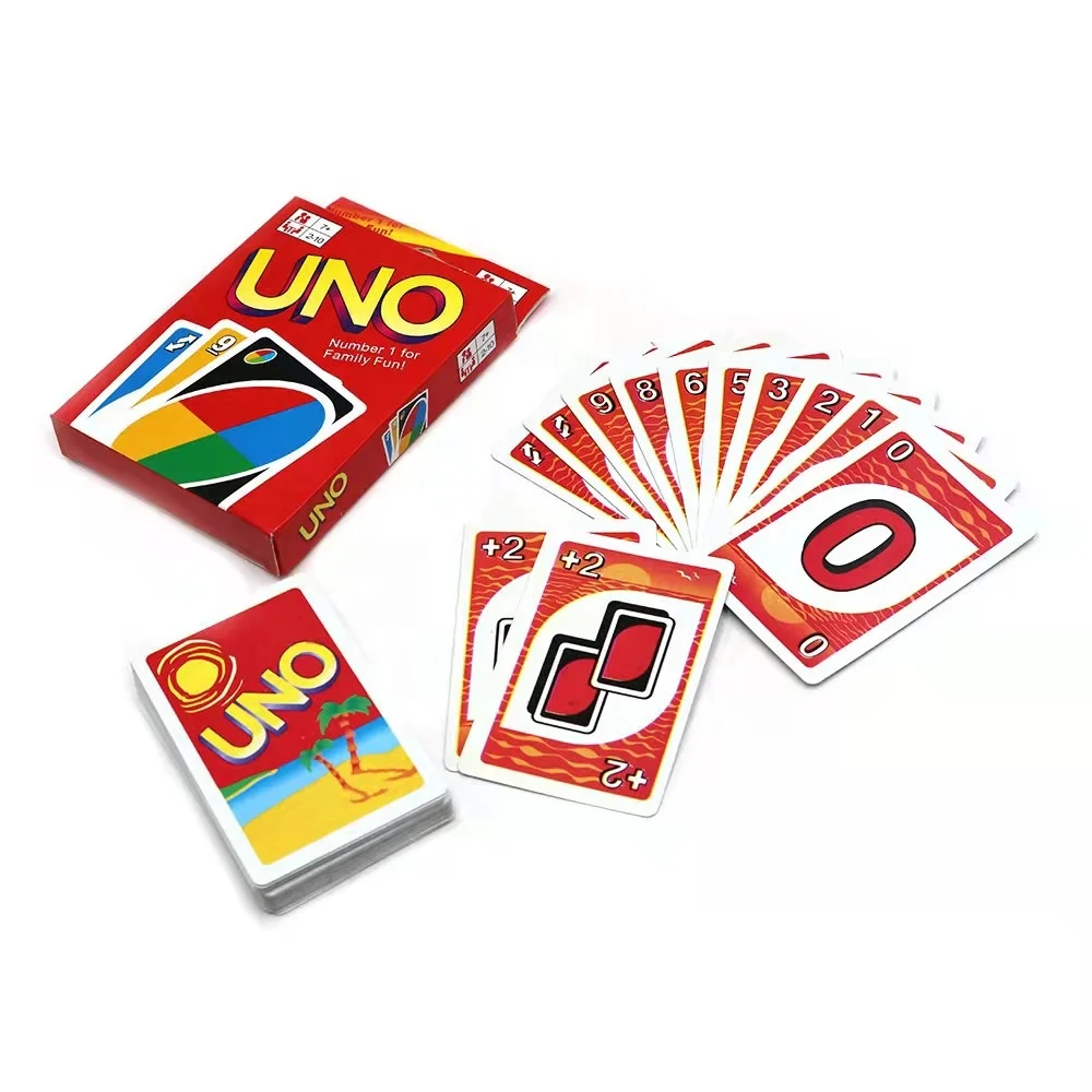 Лидер продаж, развлекательные классические игральные карты Unoes, оригинальные игральные карты Unoes для всей семьи
