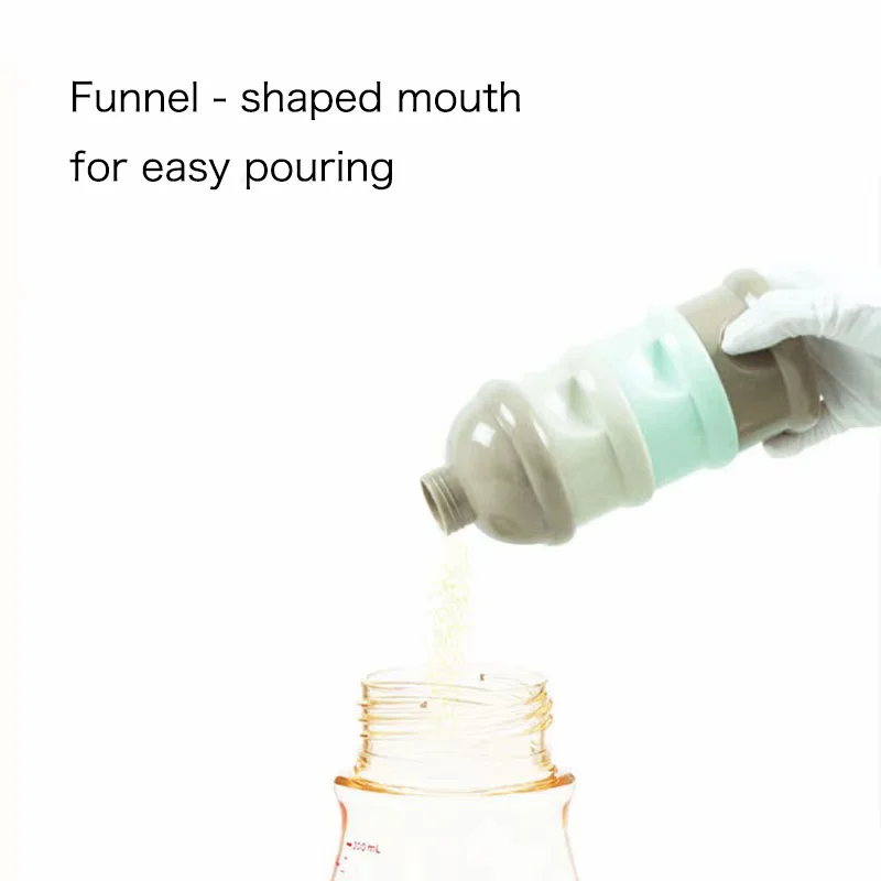 2020 New Baby Accessories Portable Bpa Free Plastic Baby Milk Powder Container Infant Food Storage Cup