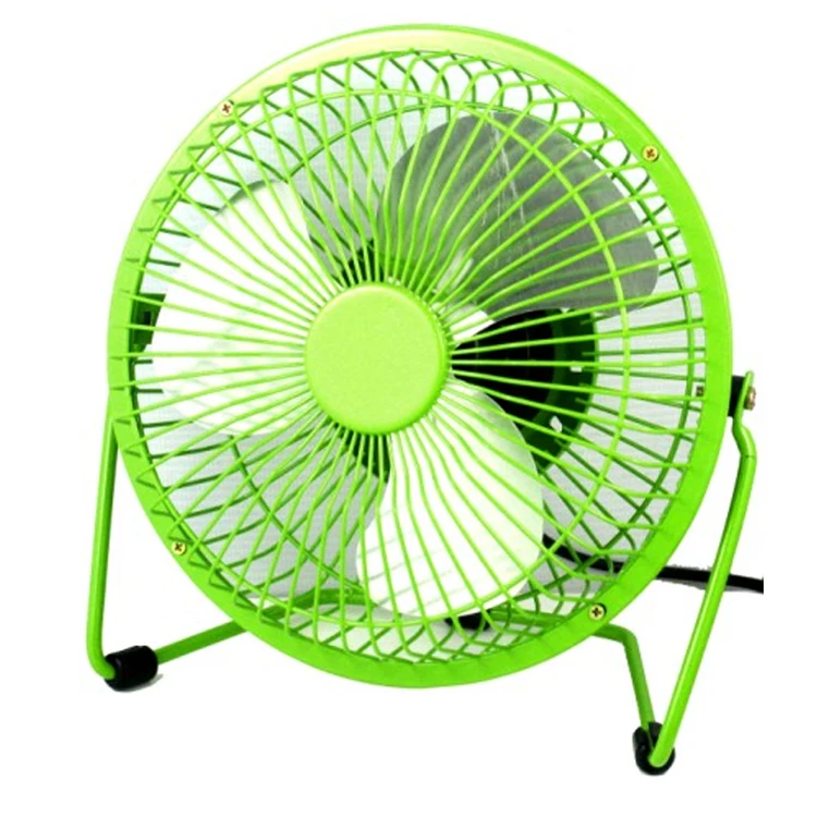 Hot sale cool windmill clip 6 inch mini usb metal fan