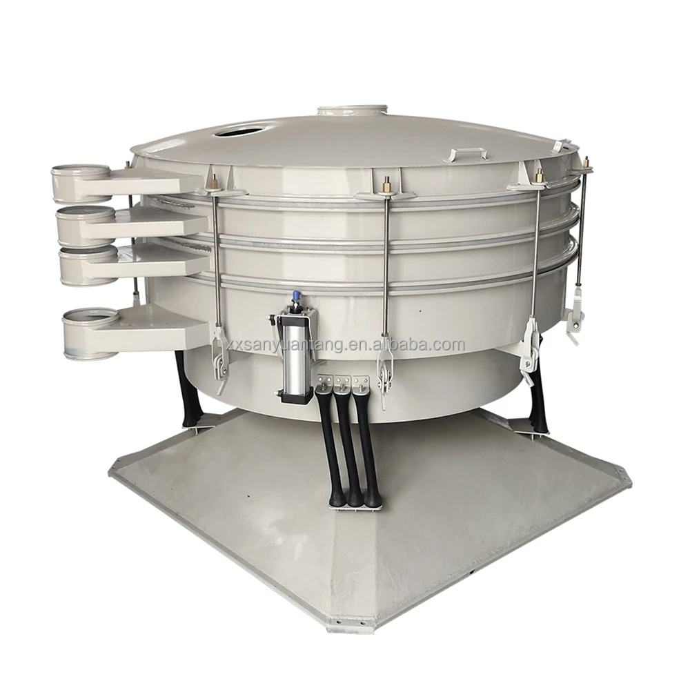 Large Capacity Silica Sand Sieving Swing Vibrating Screen Separator Magnesium Silicate Sieving Tumbler Screeners Sift