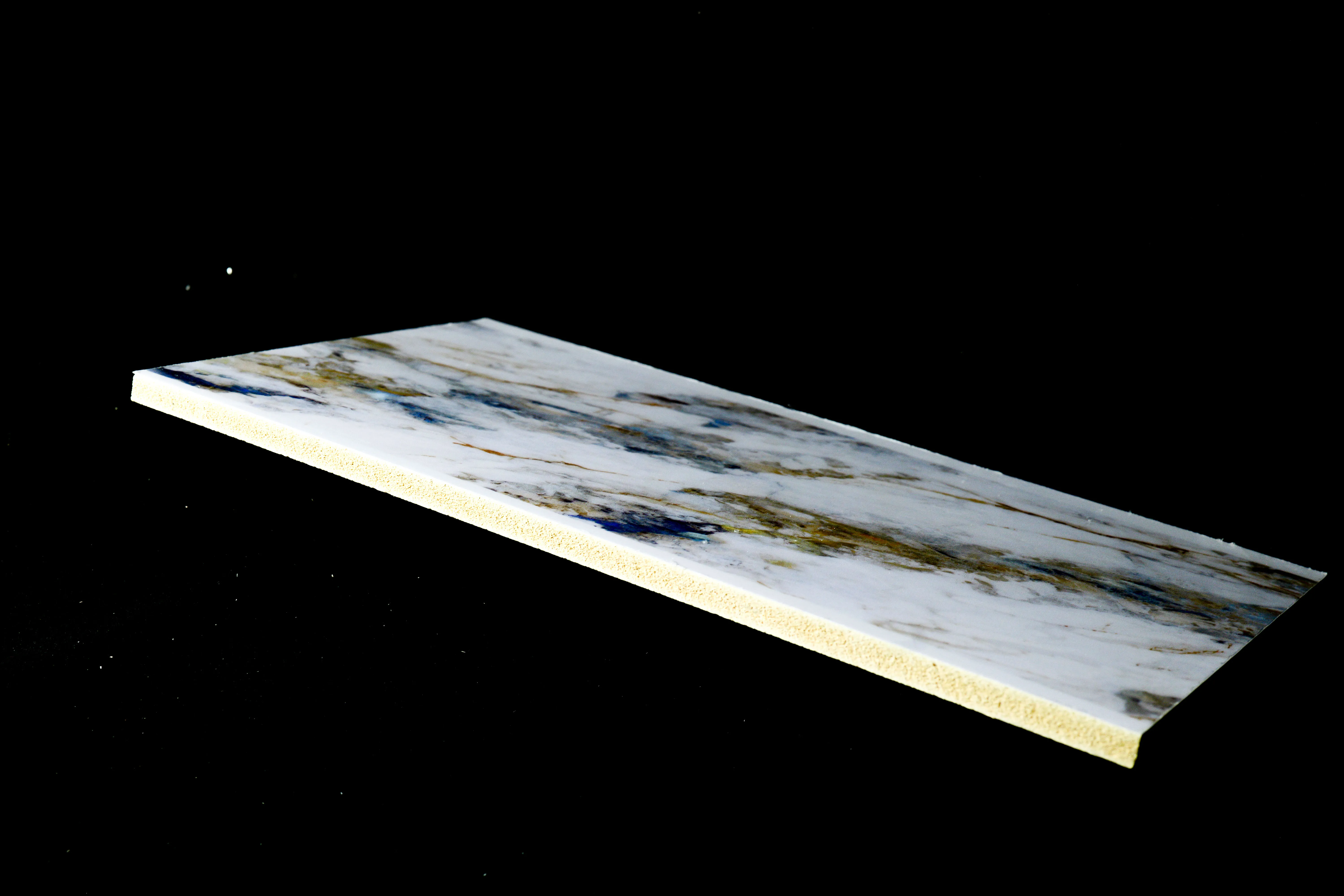 1220*2440mm Matte Finish High Glossy Waterproof 3d Uv Marble Sheets Pvc Marble Wall Panel Plastic Marble Alternative