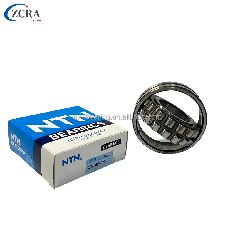 NTN Spherical Roller Bearing 22206 22207 22208 22209 22210 22211 22212 Ca Cc Cak Cck W33 Motorcycle Car Crusher Vibrating Screen