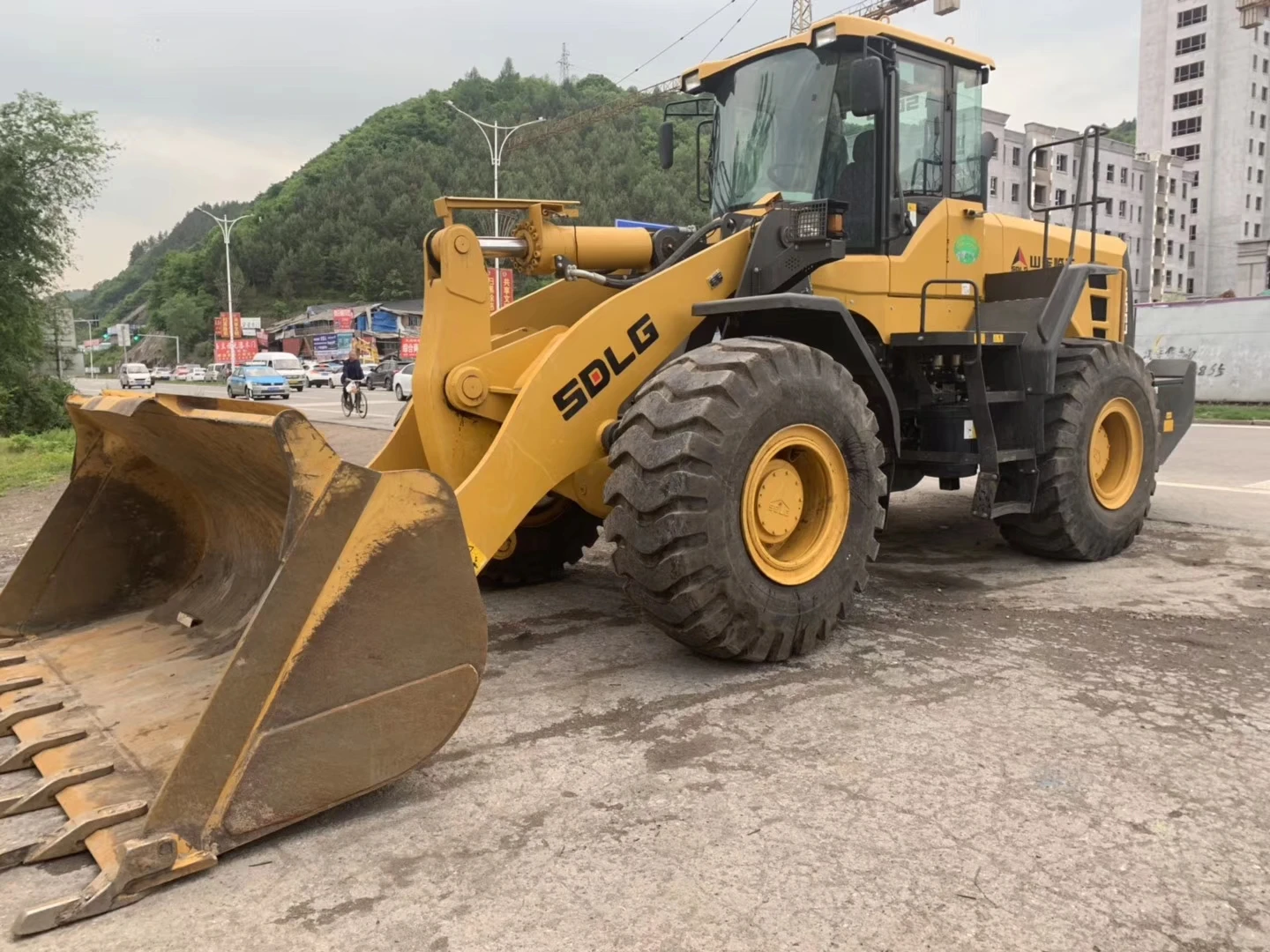 Used 90% New Chinese Top Brand SDLG LG956F Wheel Loader Multi Function Used Lg 956L Loader Good Condition Loader For Sale