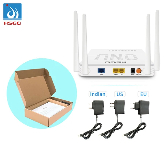 HSGQ-X200DW 4 antenas f670 Dual Band 2 4g/5g Wi-Fi FTTH FTTB красный Gepon Xpon Ont