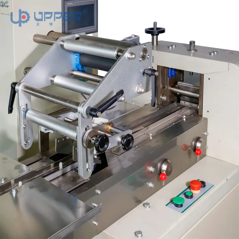 UPB-100 UPPER medical containers material mask tapes cubes Multi-function Pillow Flow Packaging  Machine