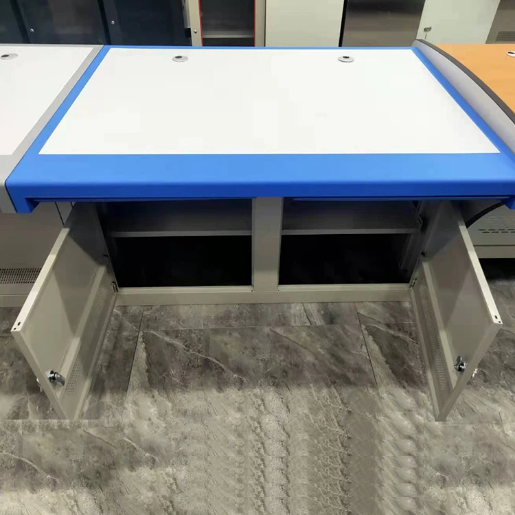 SD-001Customized High Quality Modern Monitoring Console For Metal Control Room Consoles
