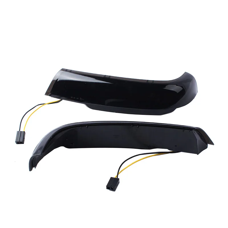 ADT Side Mirror Turn Signal Indicator Dynamic Sequential Smoked LED Light Amber Color For Touareg 7L 2003-2006
