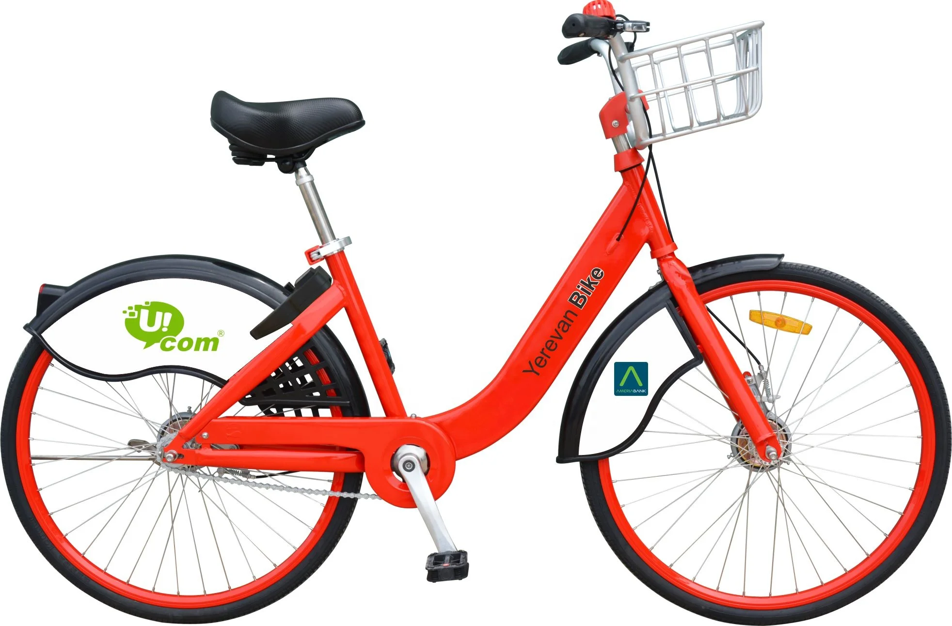 China OEM sharing system 2g/4g GPRS smart lock bike management system share rental city bike