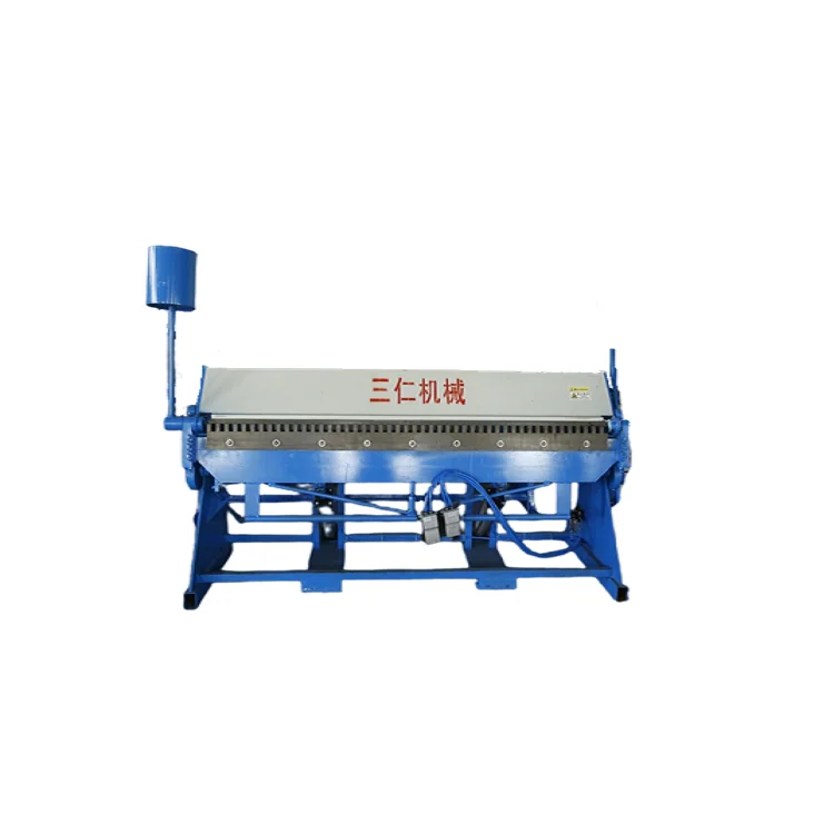 1.5*2000 High quality metal pneumatic air duct plate bending folder machine