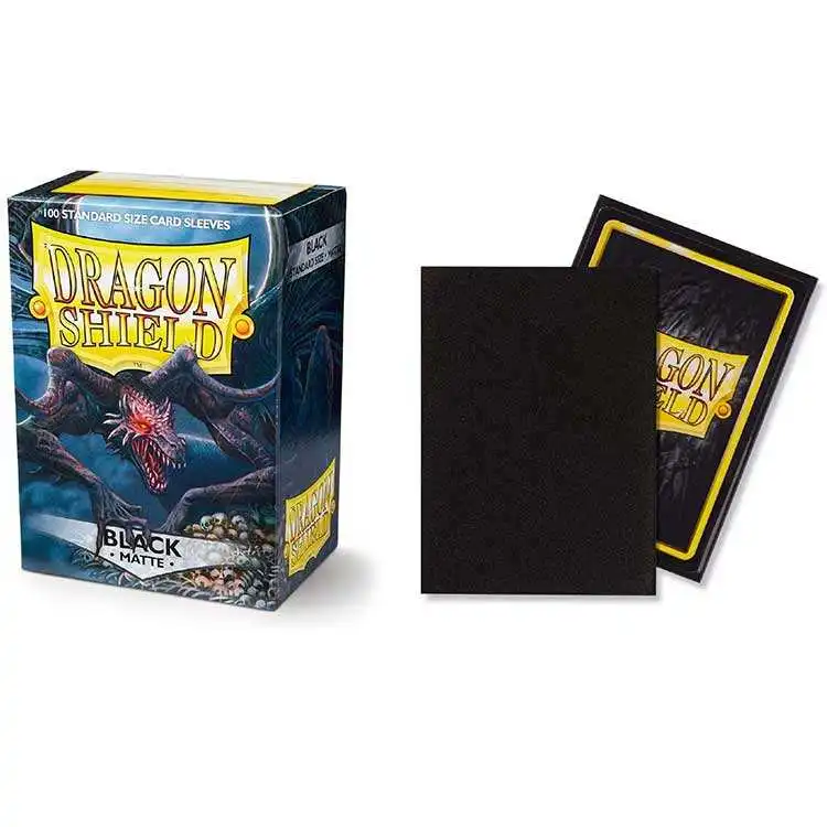 Wholesale In Stock Custom Matte Clear Standard Size 100 Ct Card Protector Sleeves Individual Pack