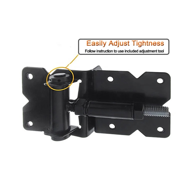 SANKINS Stainless Steel Vinyl Fence Gate Hinge  Heavy Duty Hinge For Wooden Fence