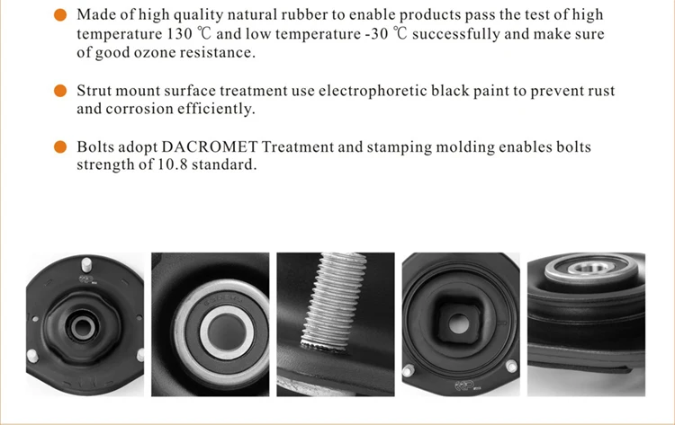 EEP Auto Parts Rubber Shock Mount Rear Strut Mount for TOYOTA CORONA AT220 ST220 48750-05020