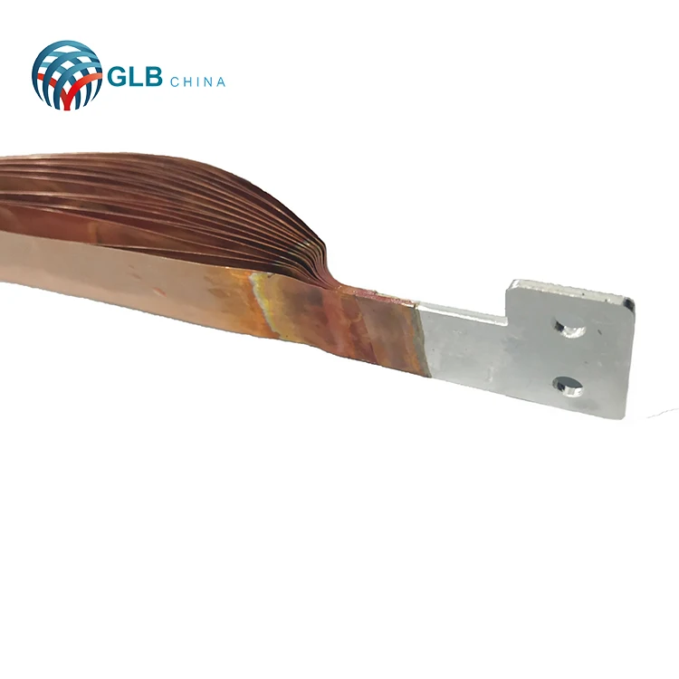 Электрические аксессуары, Аккумуляторный терминал, гибкий медный многожильный соединитель, луженая медная оплетка