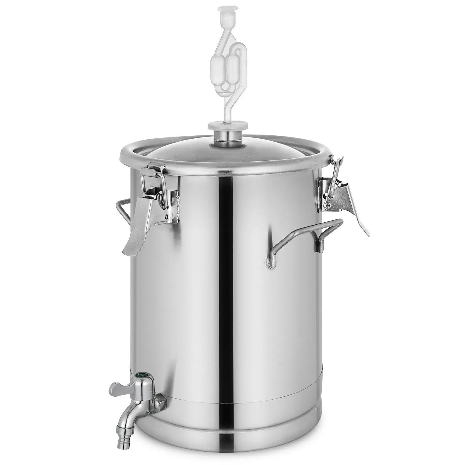 Brewing Stainless Bucket Fermentor 7.5Gallon Conical Bottom Fermenter
