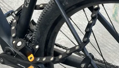 SENDE BIKING Accessories Scooter Electric Folding Heavy-Duty Grinder Proof Bike Lock Anti-Theft Mountain Bicycle Hamburg Lock