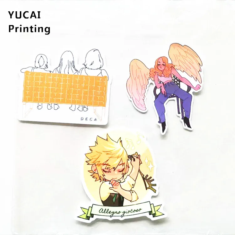 Custom Personalized Adhesive Vinyl Label  Individual Die Cut Stickers