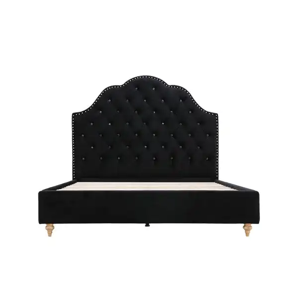 Modern Royal Bed Luxury King Size Bedroom Furniture for Home Use