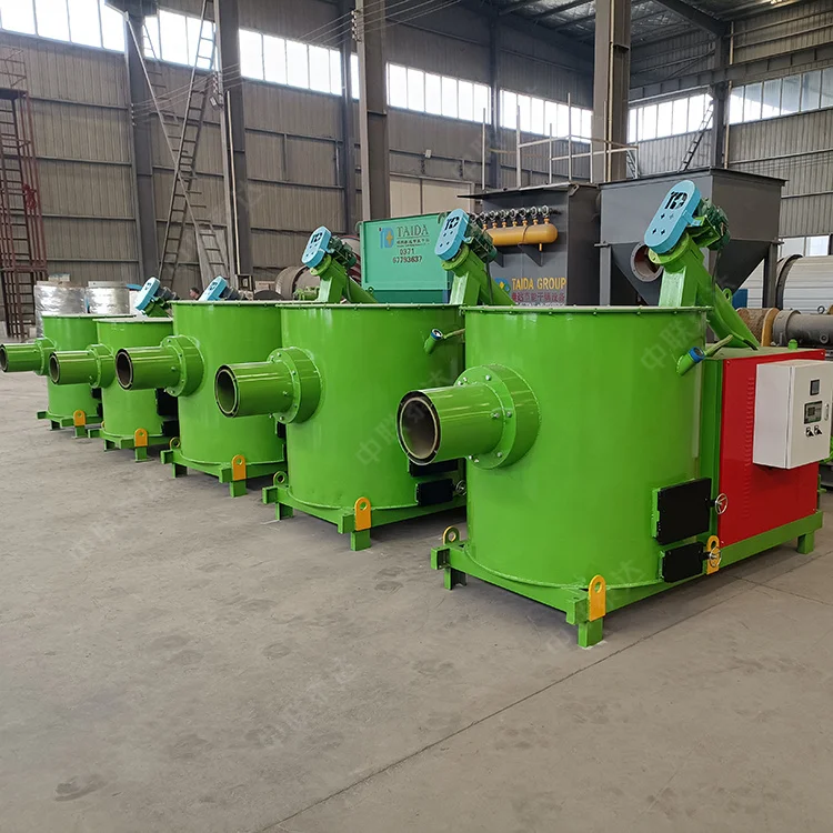 Latest HIgh Quality Industrial Biomass Wood Rice Husk Straw Pellet Burner Combustion Furnace For Kiln Dryer Boiler