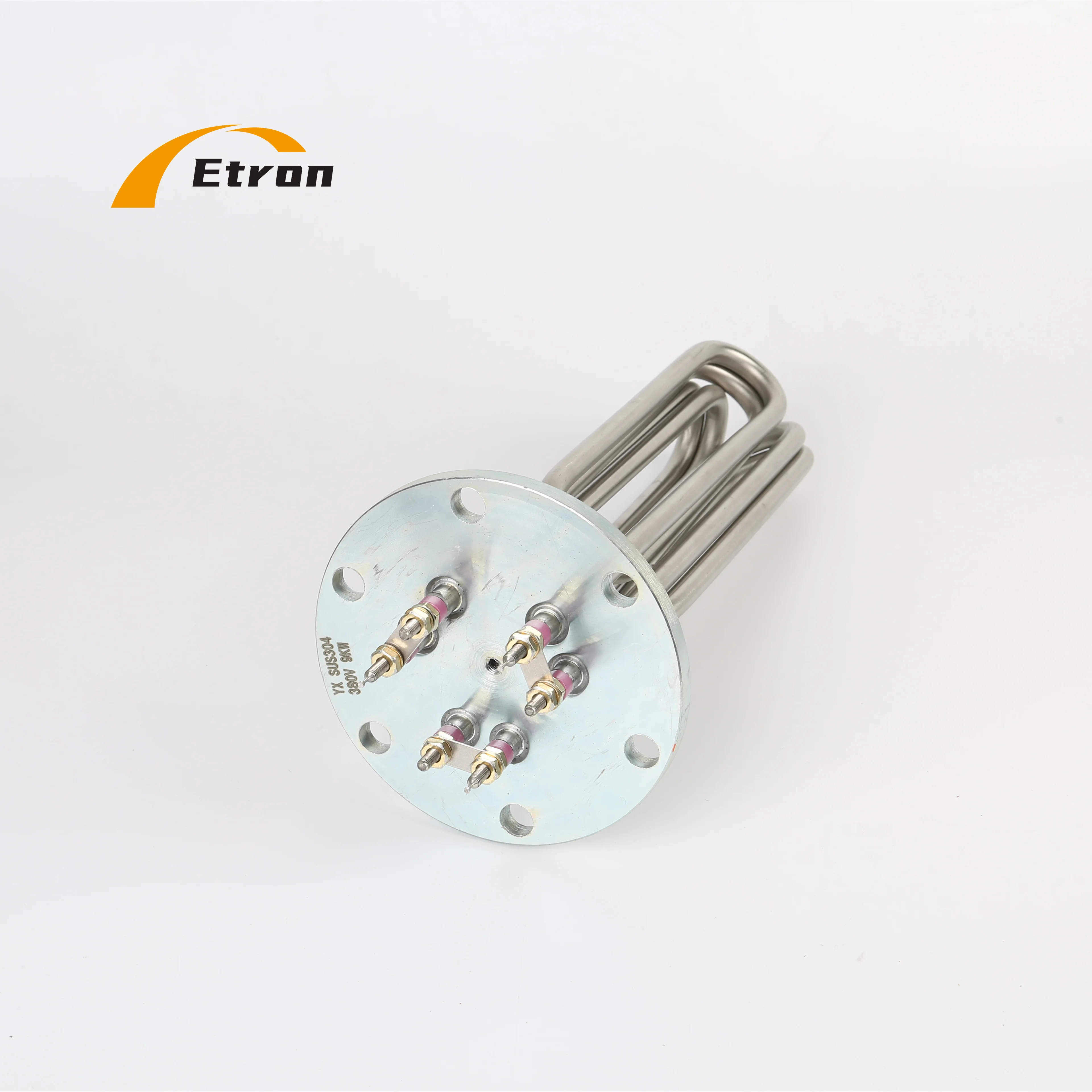 6kw 9kw 12kw 18kw 24kw Stainless Steel Industrial Flange Electric Oil Heating Element Boiler Water Immersion Heater