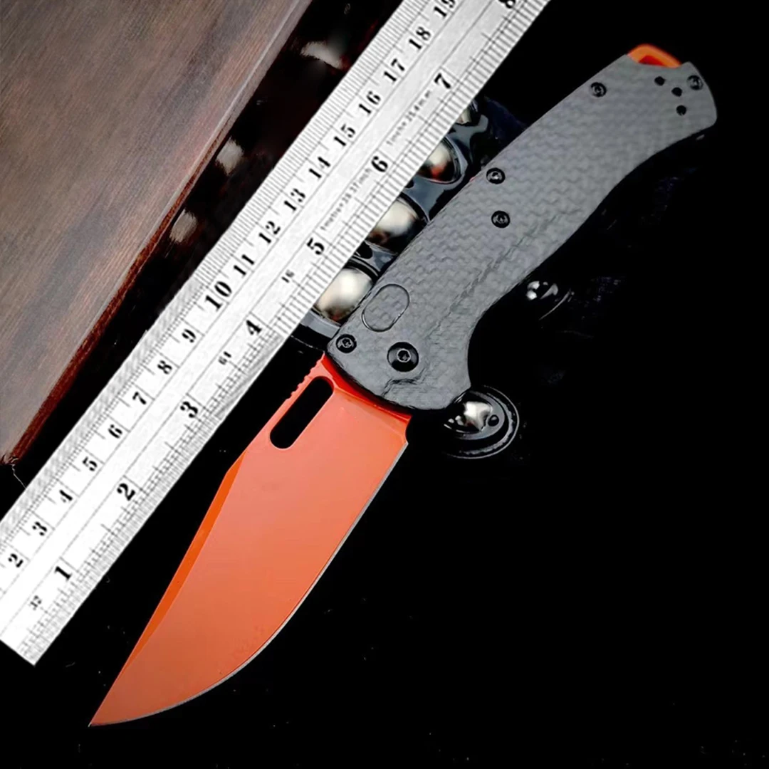 Butterfly knife  carbon fiber handle ceramic spray paint non-stick knife G10 handle glass fiber handle fruit knife