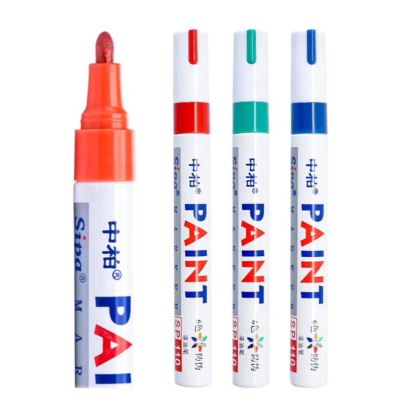 Маркеры для перманентной краски на масляной основе 3 мм