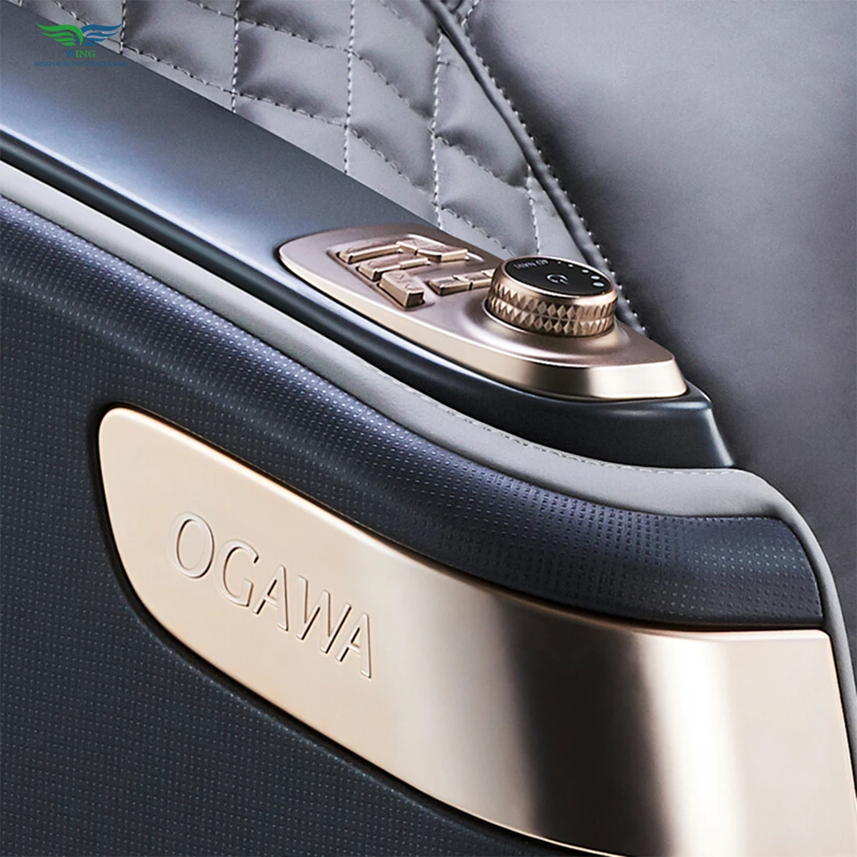 Master Drive luxury OGAWA 8598 new AI algorithm intelligent voice control  44 basic techniques 135 cm  guide rail 4D massage cha