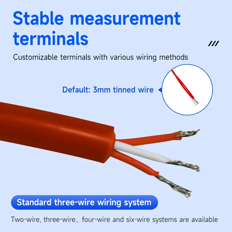 OEM ODM Customized DS18B20 Thermostat PT100/PT1000 RTD Temperature Sensor Probe  Temperature sensor for oven