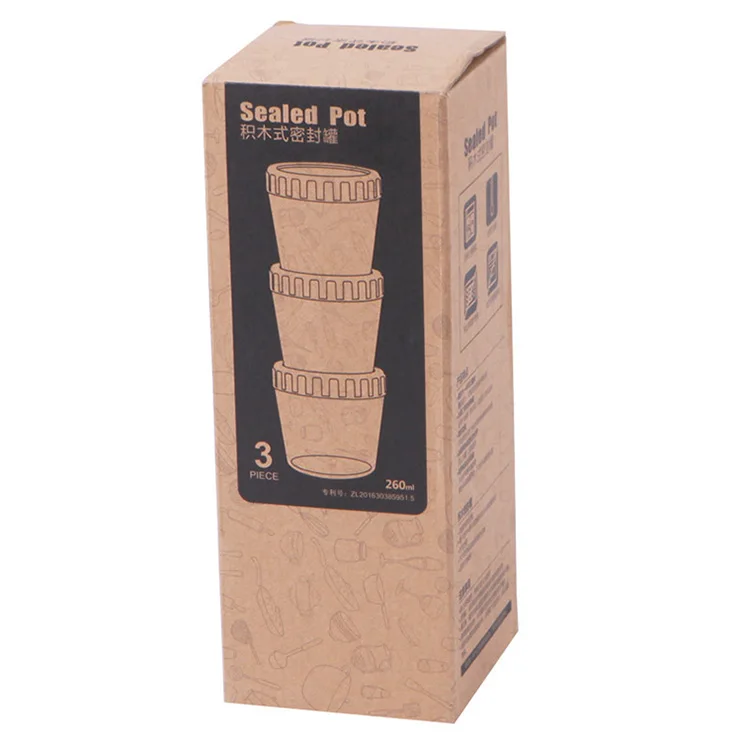 Glass Storage Bottles Jars Food Storage Tank Container Airtight Mini Food Candy Glass Jars