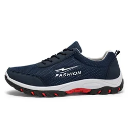 New Style Best Breathable School Sports Shoes Men Athletic Hiking Running Casual Sports Shoe Full Black