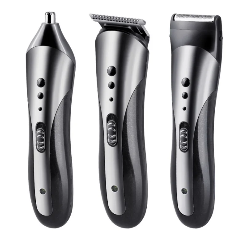 
KEMEI Kemei hair clipper KM-1407 razor hair clipper nose hair trimmer three-in-one electric hair clipper 