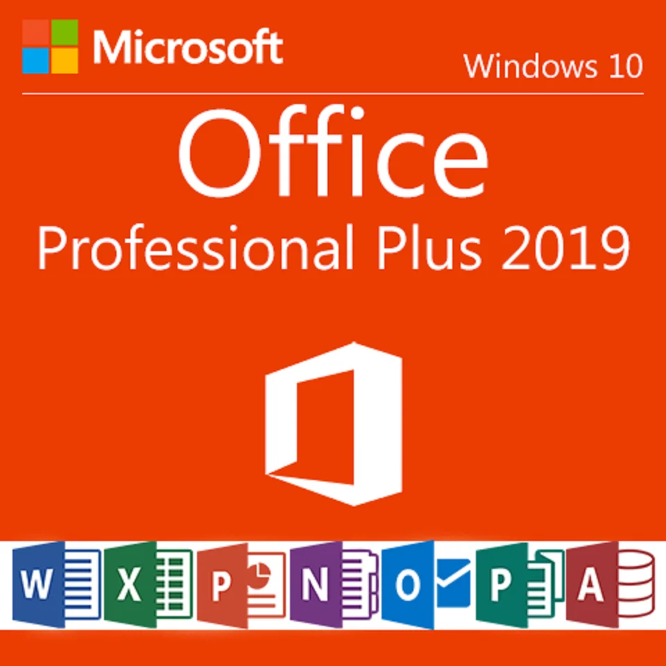 
Office 2019 Professional Plus Vollversion 32/64bit Pro Key MS 100% online activation only key 