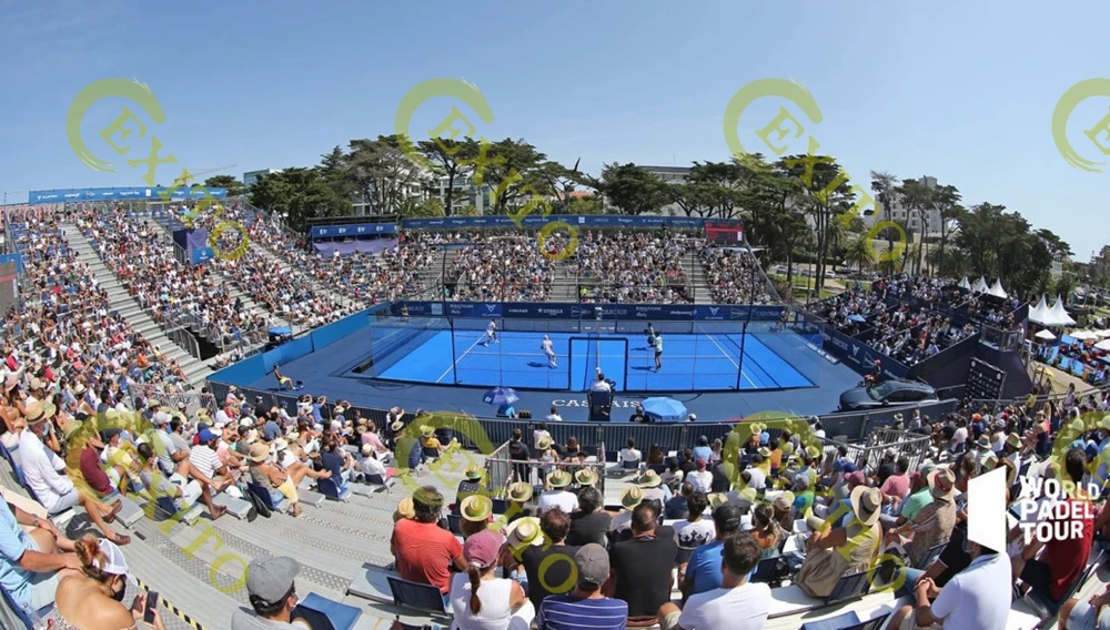 EXITO 100*100*3 mm Hot Dip Galvanized  China Manufacturing Factory Wholesale Panoramic Paddle Tennis Court Without Corner