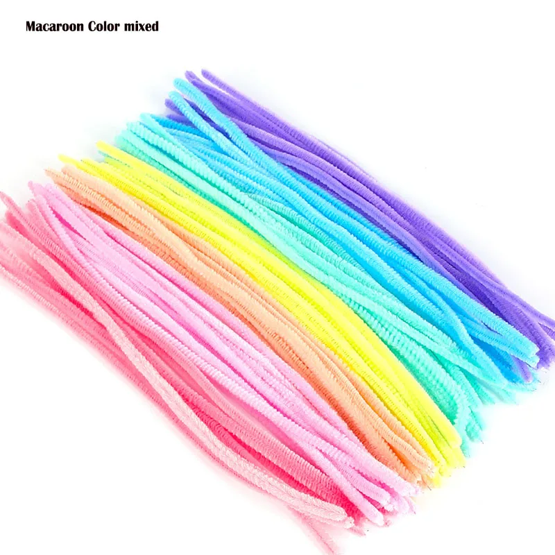 2023 New DIY Stuff Kid Creative Plush Chenille Sticks Stem Pipe Cleaner Hand Craft accessories child toys easter spring dec