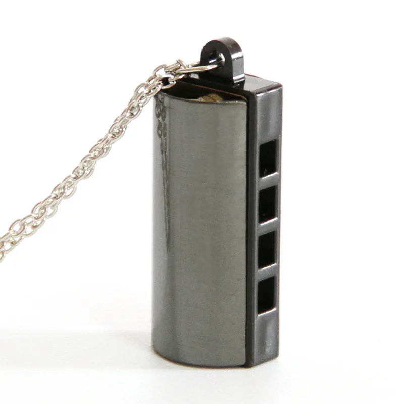 Wholesale colorful 4 holes harmonica chromatic creative design kids small toy mini keychain harmonica