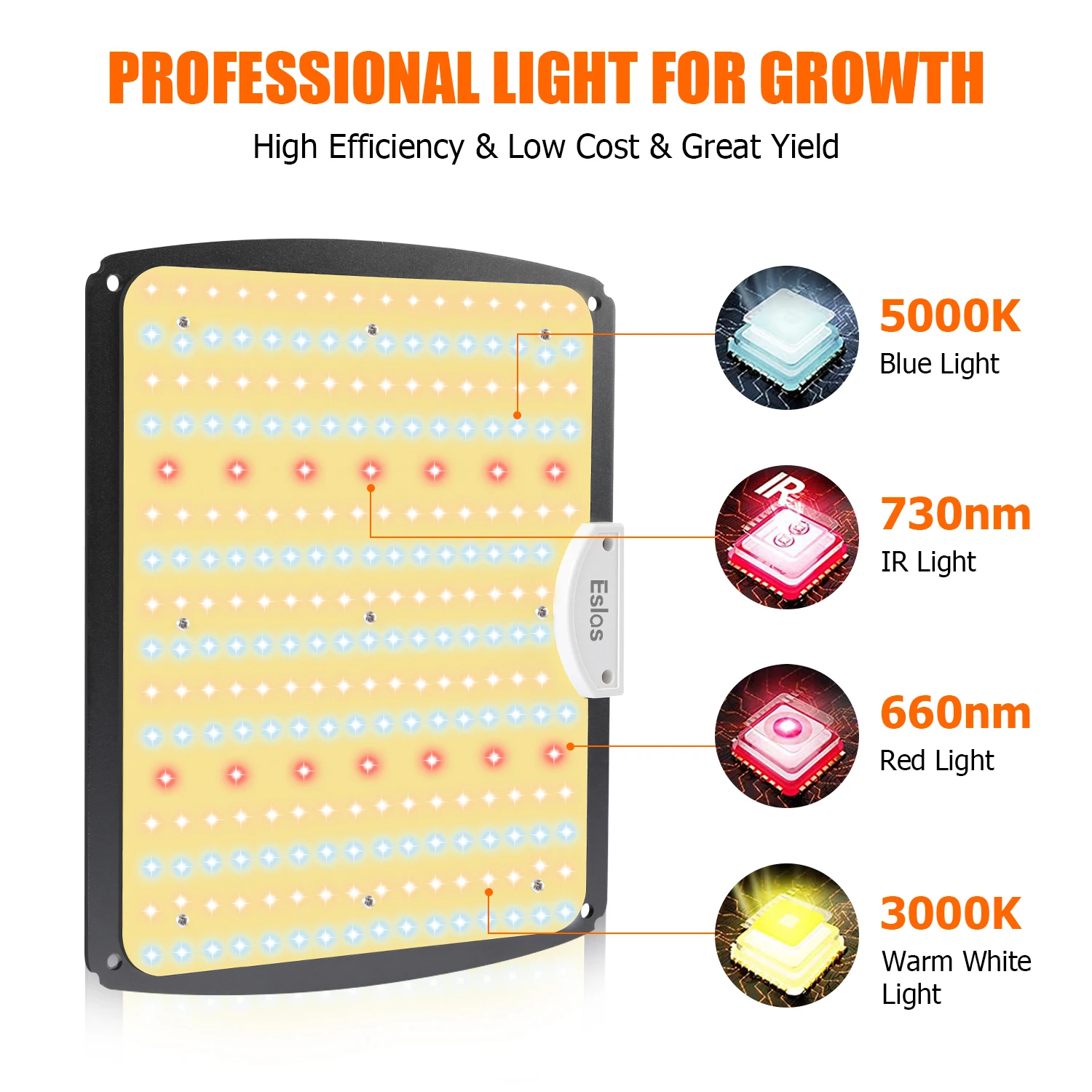Best Commercial Led Grow Light Dimmable Lights Full Spectrum Indoor Hydroponic Led Grow Light