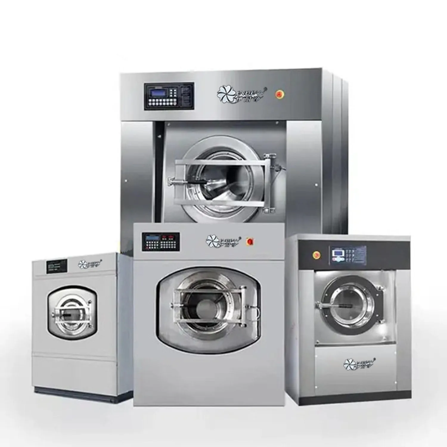 High quality Automatic industrial 15kg laundry washing machine industrial laundry equipment manufacturers