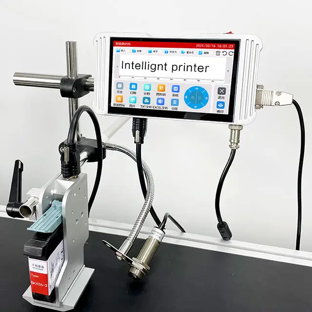 Cheapest Online Mini Printing Machine Automatic Poly Bag Printer High Quality PP bag Simple Inkjet printer for Plastic
