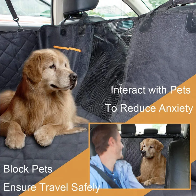 Dog Car Seat Cover For Back Seat Pet Dog Car Seat Cover