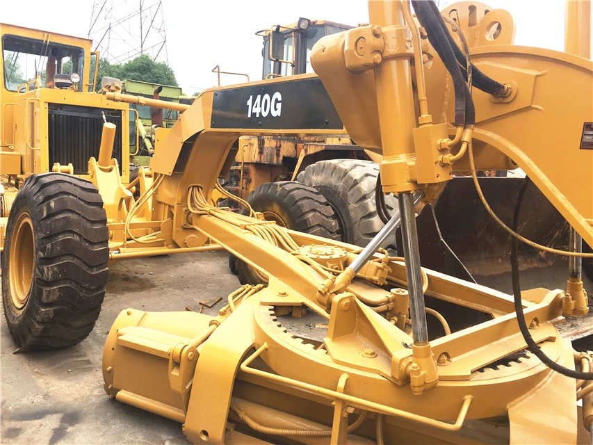 Used Cat 140g LAND LEVELLER Performance Efficient Forestry Machinery Second-Hand Excavators on Sale